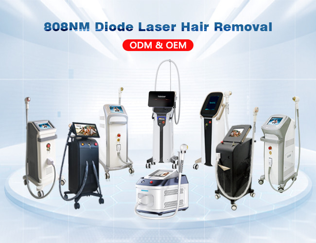 1064nm 808 Diode Laser Portable Hair Removal Machine Soprano Ice Platinum 1000W