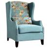 Buy cheap YLX-3113 Light Blue Fabric Cover Wing Back Sofa Chair for Lounge from wholesalers