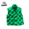 Buy cheap 2022 New Fashion Warm Down Green Utility Vest Loose Mens Workout Sleeveless Vest Waistcoats Gilet from wholesalers