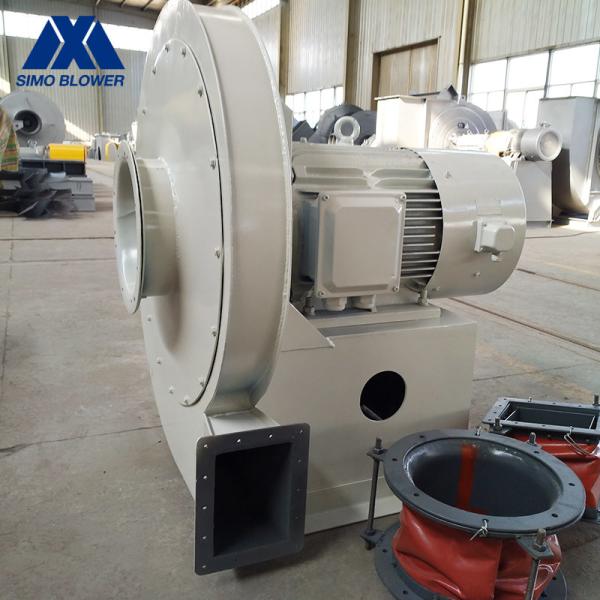 Buy cheap Biomass Boiler Dust Collector Fan SIMO Dust Extraction Fan White from wholesalers