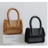 Buy cheap 18cm Womens Leather Bag Lamb Wool Plush Brown Suede Handbag from wholesalers