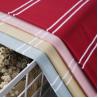 Buy cheap Soft And Smooth Breathable Striped Knit Fabric For T-Shirt 40S Yarn Count from wholesalers