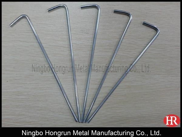 Buy cheap 7 inch camping galvanized steel tent pegs from wholesalers