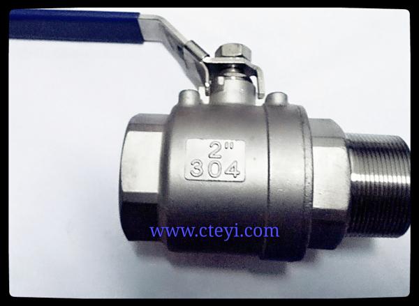 Buy cheap Female / Male End Stainless Steel Ball Valves 1/4" - 4" Investment Casting Body from wholesalers