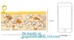 slider vinyl zipper bag for gift packaging, packaging suited frosted PVC/EVA