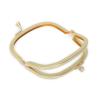 Buy cheap Light Gold Metal Coin Purse Clasp Hardware Multipurpose 210mm from wholesalers