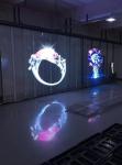 P10.4mm Moving Message Led Window Display Screen 9245 Pixels 3500cd