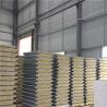 Buy cheap A grade fire rating ivory white double steel roof sandwich panel for labor camp from wholesalers