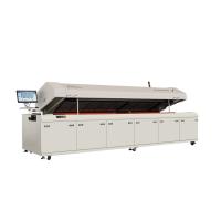 Buy cheap Lead Free IR Hot Air 10 Zones 450mm SMT Reflow Soldering Oven product