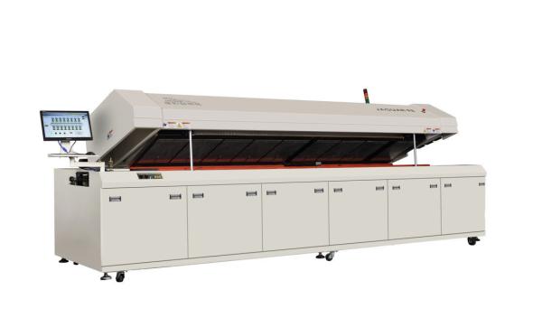 Buy cheap Lead Free IR Hot Air 10 Zones 450mm SMT Reflow Soldering Oven from wholesalers