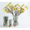 Buy cheap Elegant Hand Painted Flower Brass Decorative Porcelain Vase from wholesalers