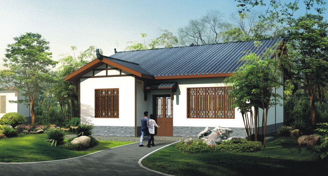 Aluminium Frame Sandwich Panel Modular Prefab House