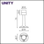 Fire Door Fitting Hardware Easy Installation Wood Screws Included