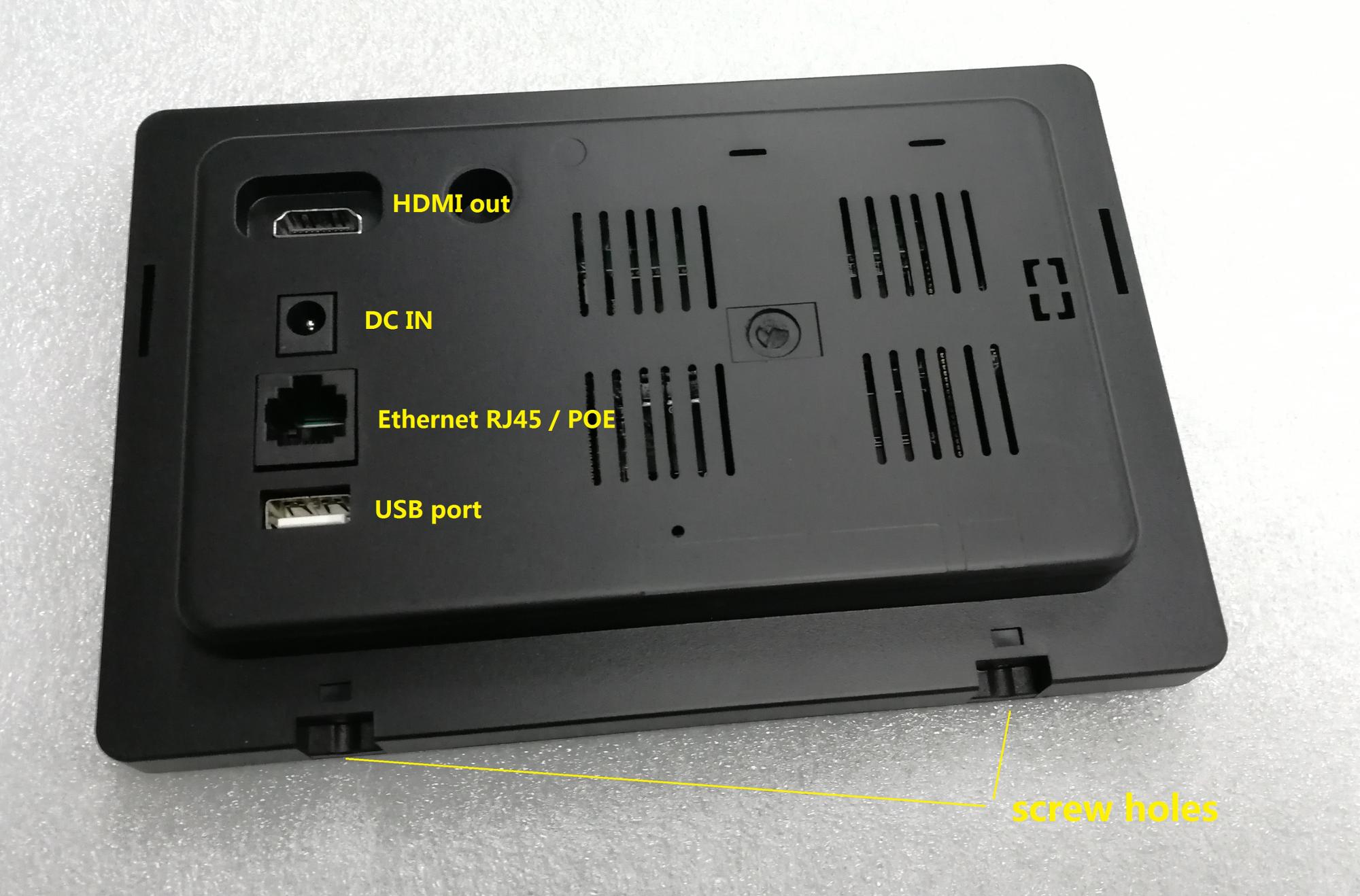 SIBO 7'' Touch Android Wall Mounted POE Tablet With SIP Intercom For Home Automation