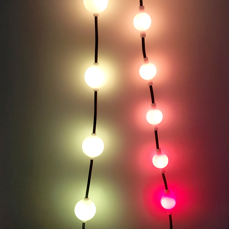 3D LED Christmas Lights LED Pixel Ball Light IP68 For Outdoor Party Decoration