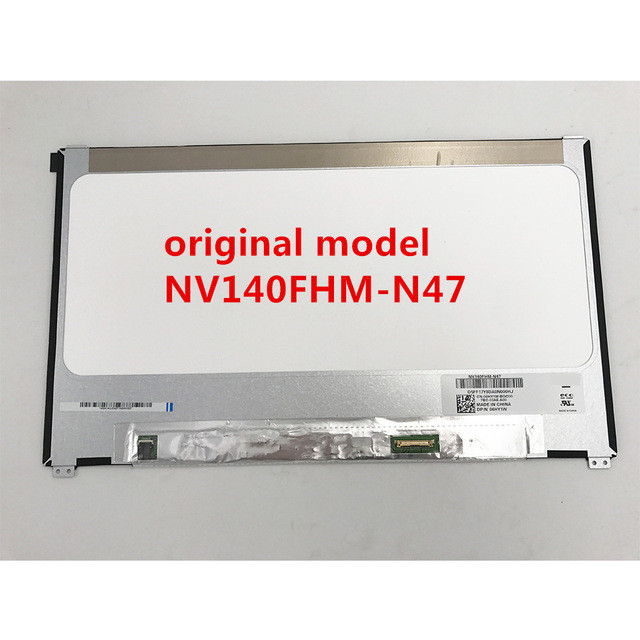 30 Pin IPS Full Hd Touch Screen Monitor BOE 14 Inch 1920*1080 Pixels NV140FHM-N47