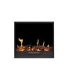 Buy cheap 660mm Flush Mount Electric Fireplace Home Button Remote Control from wholesalers