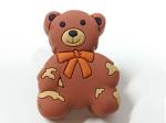 Grey Bear Soft Plastic Kids Furniture Knobs Children Bedroom Furniture