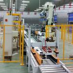 Smaller Industry Size Top Bottom Carton Box Sealing Tape Semi Automatic Packing