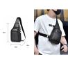 Buy cheap Unisex Fashion Sling Zipper Chest Bag Waterproof Crossbody Sport Bag Custom Logo from wholesalers