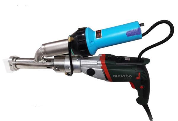 Buy cheap 3400W plastic welding hand extruder hot air gun, extrusion hot air welding gun from wholesalers