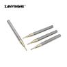 Buy cheap 4 Flute Flat Milling Cutter 0.2mm 0.3mm 0.4mm 0.5mm 0.6mm CNC Tungsten Carbide End Mill Router Bits from wholesalers