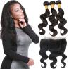 Buy cheap Thick 360 Lace Frontal Closure , Lace Front Closure Human Hair Non - Remy Hair from wholesalers