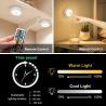 Buy cheap 4.5VDC Battery Powered Led Wardrobe Lights 0.5W Remote Controlled Puck Lights from wholesalers