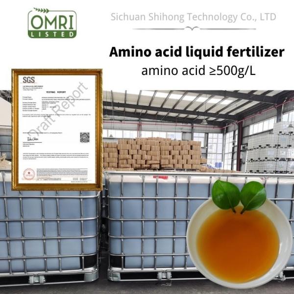 Buy cheap High Nitrogen Vegetable Amino Acid 50% Organic Liquid Fertilizer For Vegetable Garden from wholesalers