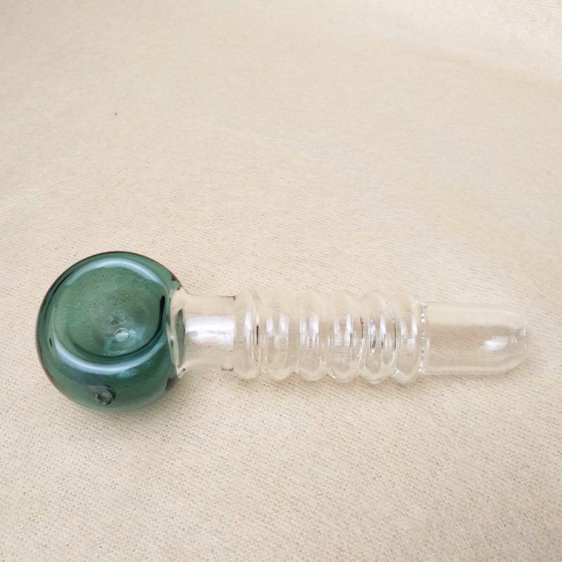 Light Thick Pyrex Glass Water Pipe 4.7 Inch Length Simple Convenient Design