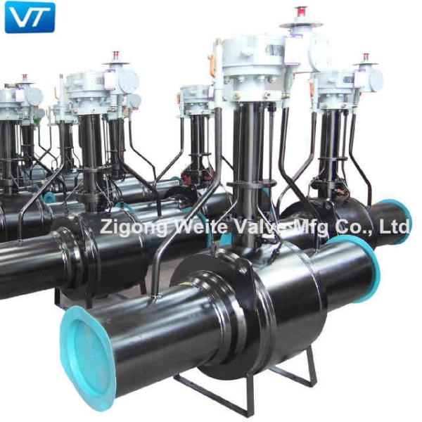 Buy cheap Easy Maintenance Extended Stem Electric Ball Valve Fully Welded Underground from wholesalers