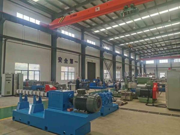 Buy cheap 60HZ 110L Plastic Flake Pelletizing Line Plastic Recycling Granulator Machine from wholesalers
