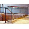 Buy cheap 8mm Clear Balustrade Glass Staircase Railing , Sound Insulation from wholesalers