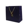 Buy cheap Hot Stamping Paper Bags With Handles 13 inch FSC for Shopping from wholesalers