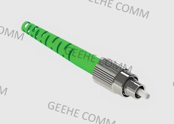 Buy cheap High Capacity 3.0mm Pre-Polished Green Color FC APC Fiber Optic Connectors from wholesalers