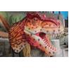 Buy cheap High Density Sponge Playground Dinosaur Head For Factory Door Show from wholesalers