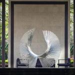 Buy cheap Outdoor Abstract Decorative Metal Sculpture Stainless Steel For Yard from wholesalers