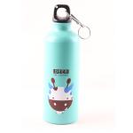 Aluminum Water Bottle - Narrow Mouth Sport Water Bottle With Screw Lid Looped,
