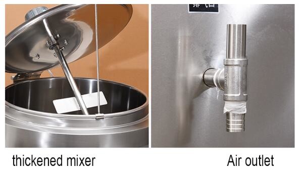 200 Litre 304 Stainless Steel Pasteuriser Corrosion Resistance