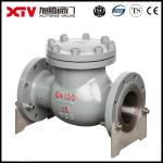 Metal Seal Stainless Steel 304/316L Flanged Swing Check Valve for Pump System