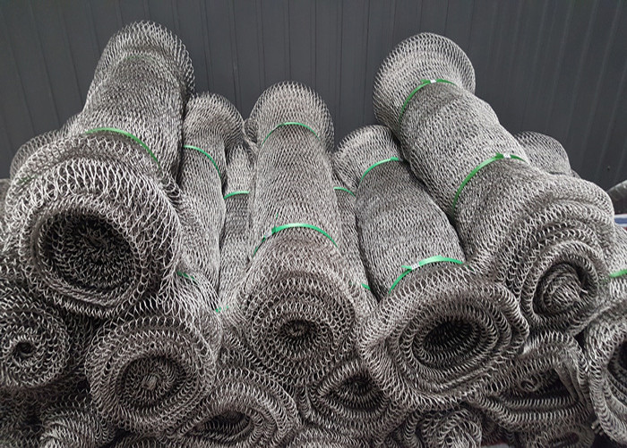 Flexibility 50*50mm Stainless Steel Rope Mesh Stairs Safety Home Commercial Guardrails