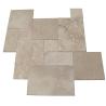 Buy cheap Polished Large Travertine Natural Stone Tile For Road Paving Light Coffee Color from wholesalers