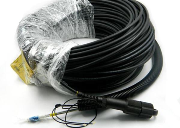 Buy cheap Outdoor PDLC Connector , Waterproof 2 Core Single Mode Fiber Optic Cable from wholesalers