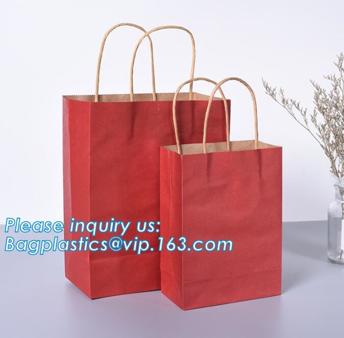 Elegant Embossed For Presents Clothing Wedding Birthday Bridal Baby Shower Paper Gift Bags Modern Fancy Cute Paper Premi