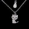 Buy cheap Little Bee Silver Cubic Zirconia Necklace With Rhodium / 18K Gold Plating from wholesalers