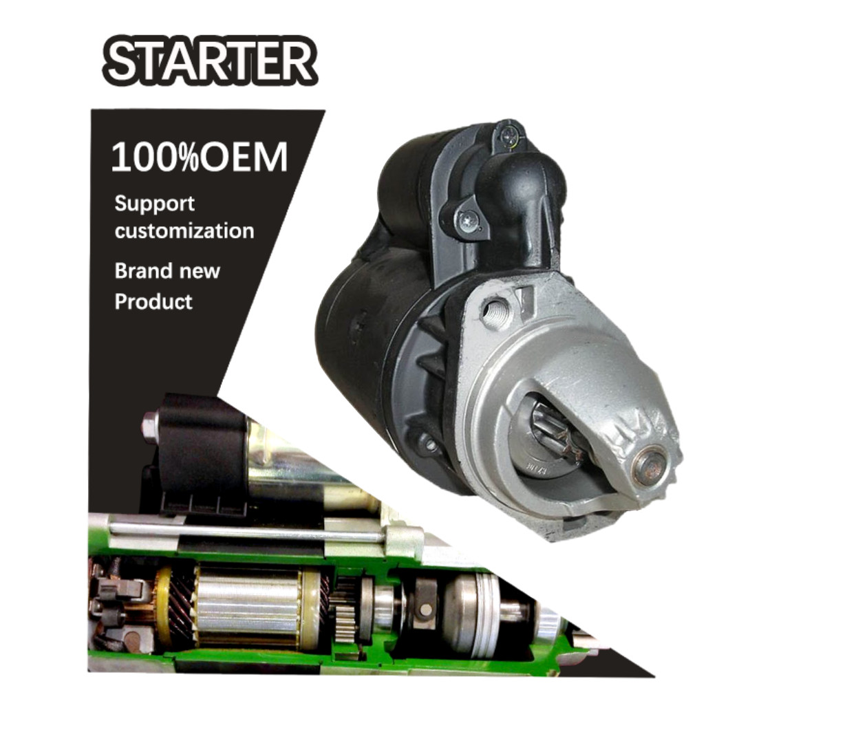 12V 9T CW STARTER 0001362069, 0001362070, 0001362077, 0001362078, 0001362083, 1257325, 1257938, 5001867. 06911023D,