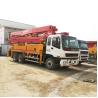 Buy cheap 140m3/H 38 Meter Refurbished Putzmeister Boom Pump Truck 26ton Concrete Pump from wholesalers