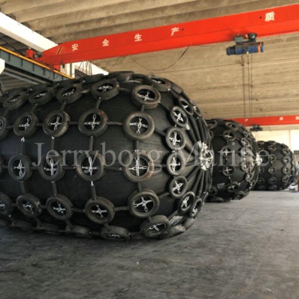 Quality Natural Rubber Yokohama Pneumatic Fender 50kpa 80kpa 2.5m*3.5m for sale