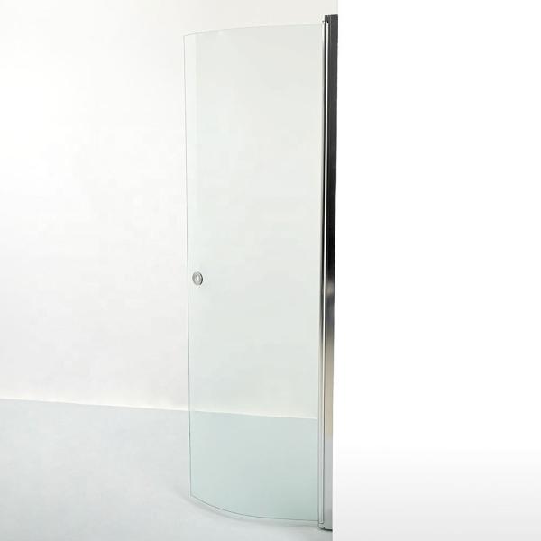 Buy cheap EN12150/CE/SGCC/Australian Certificate 6-12mm Single Curved Bent Tempered Shower Door Glass from wholesalers