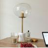 Buy cheap Nordic Marble Table Lamp Modern Glass Table Lamp For Living Room Bedroom(WH-MTB-96) from wholesalers